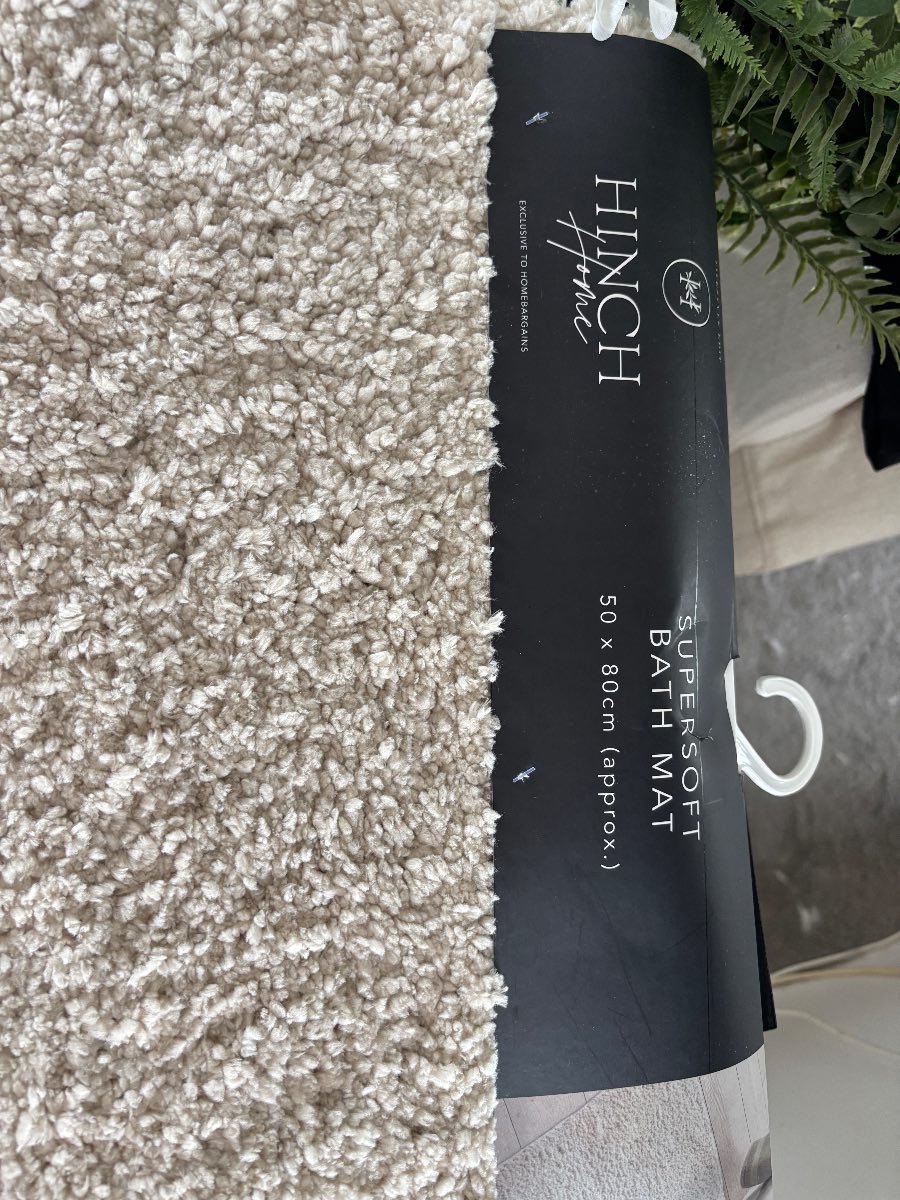 New - Hinch Home Supersoft Bath Mat