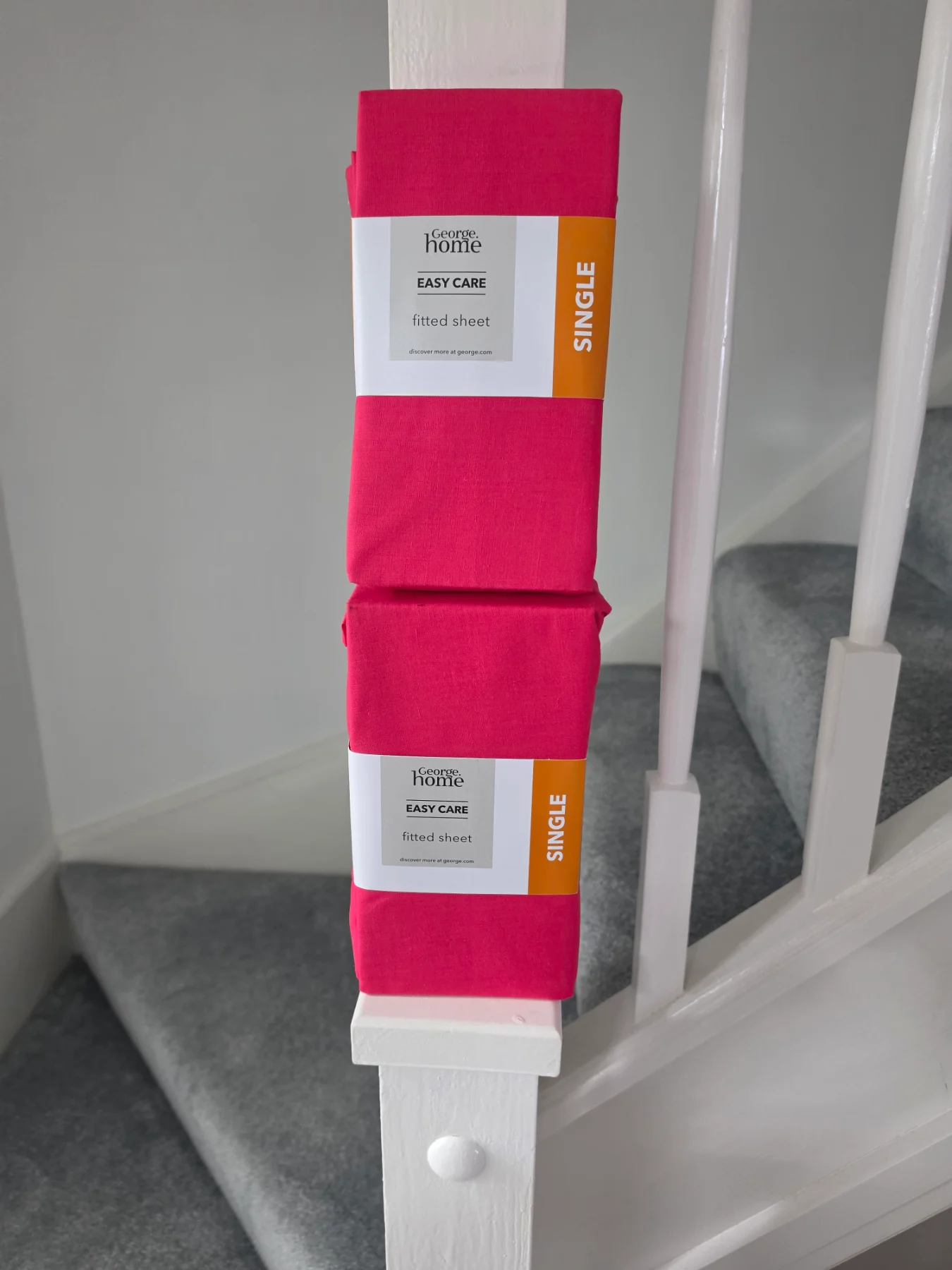 X2 single easy care fitted sheets