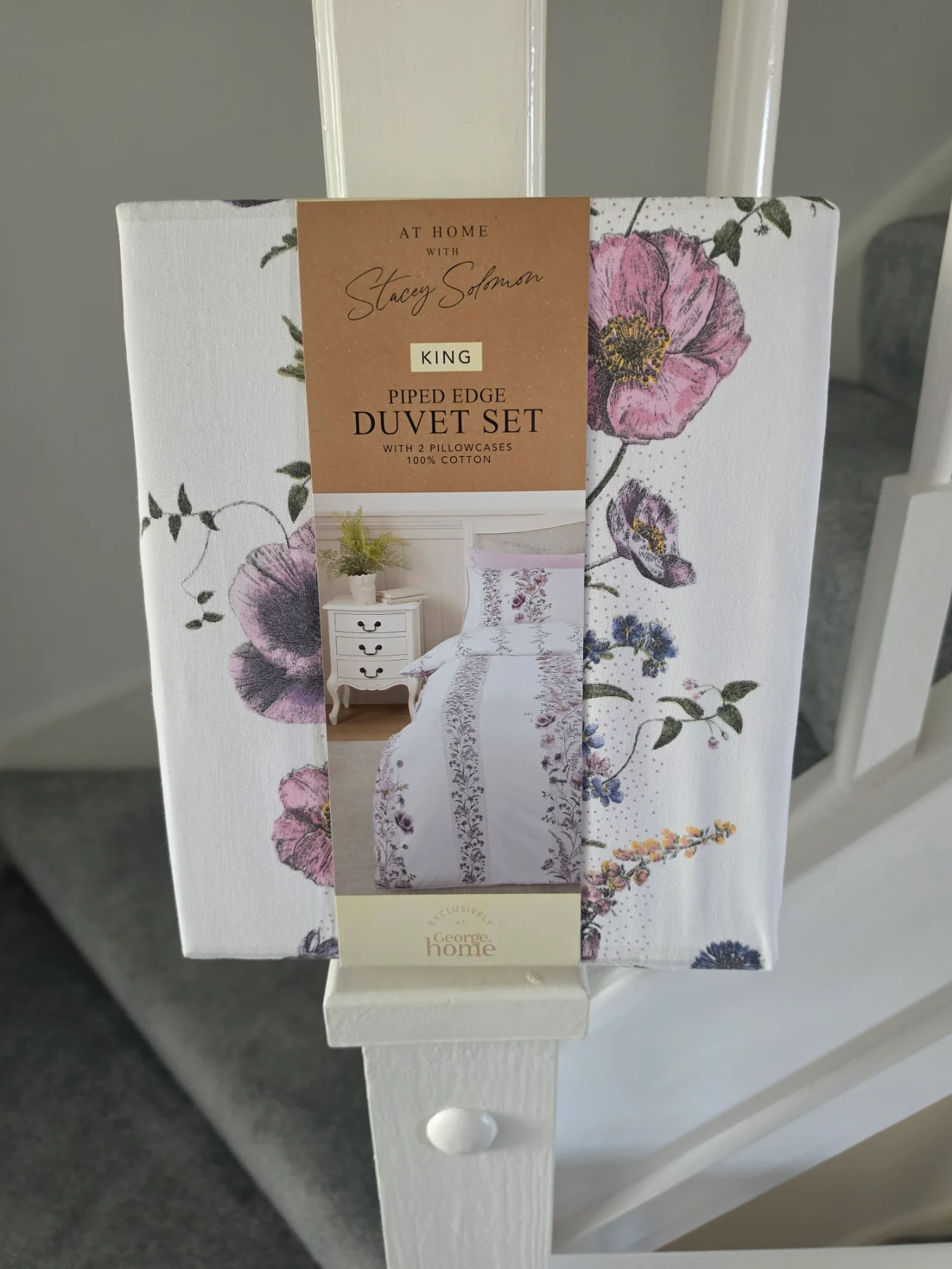 Stunning stacy solomon king size duvet set