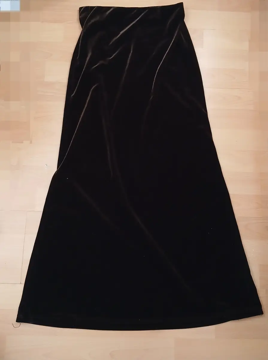 Brown velvet skirt-size 8