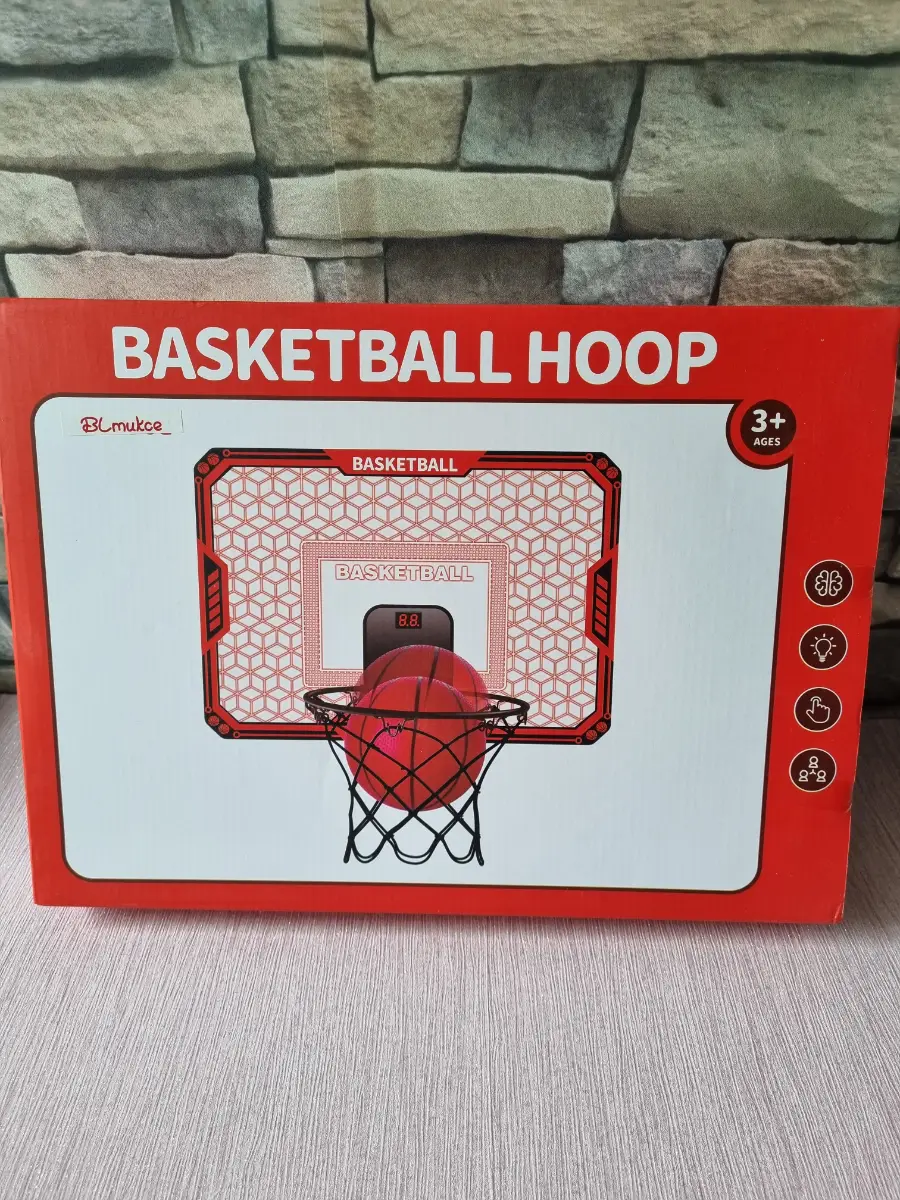 Basketball Hoop Set With Digital Scoring Sensors