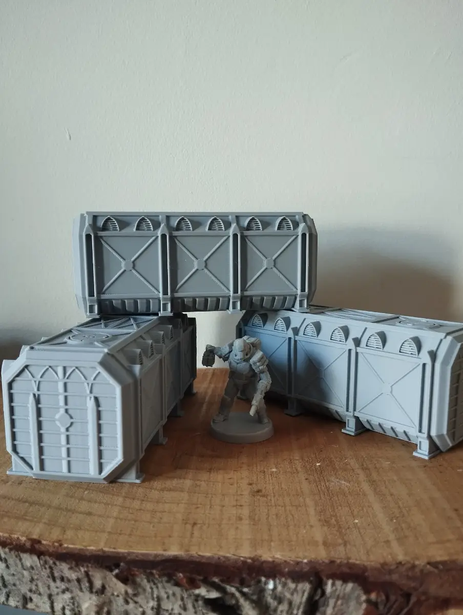 3d printed containers for Warhammer and wargames