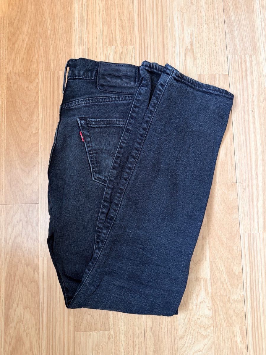 Levi's 511 Men's Navy Black Slim Fit Denim Jeans W30 L30Mid Rise 5-Pocket Button
