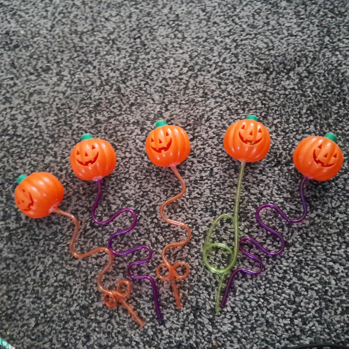 Plastic halloween decorations