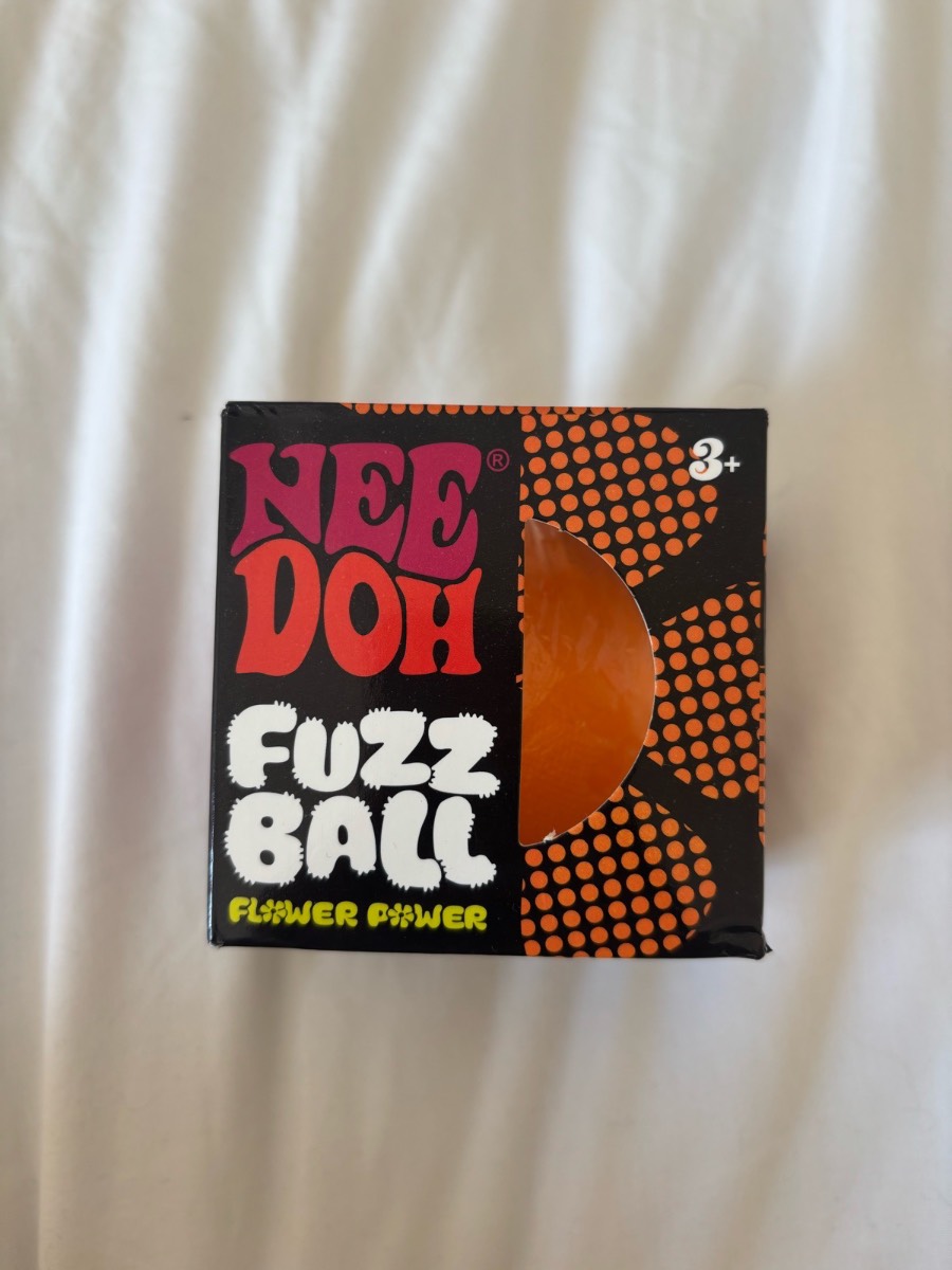 NeeDoh fuzz ball squishy fidget toy brand new in box