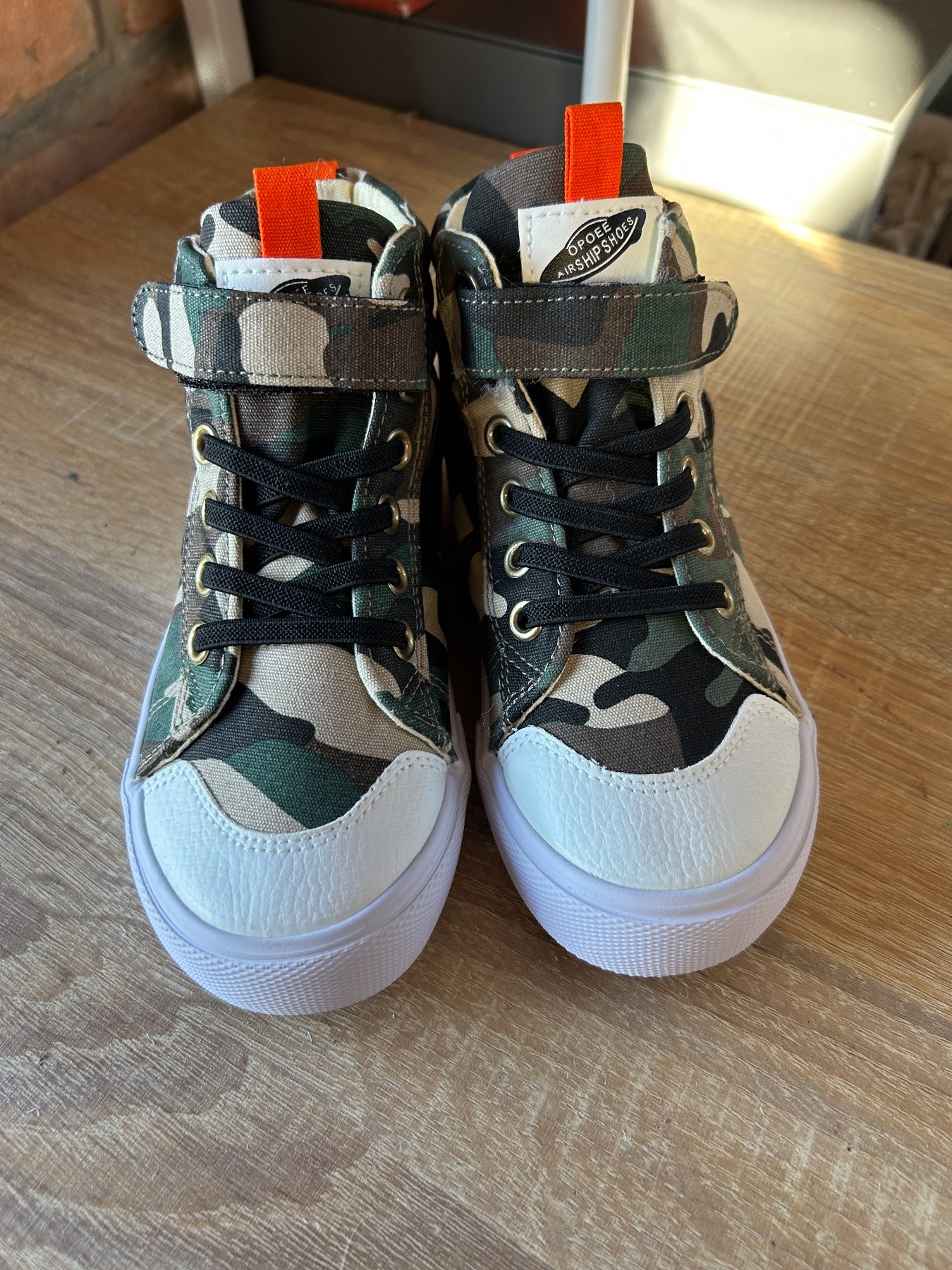 SHEIN Kids Camo High Top Trainers Size EU 30 / UK 11 New