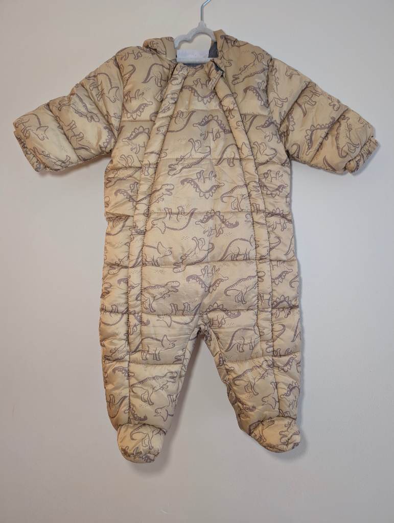 Lily & Jack Baby Dinosaur Snowsuit All-in-One 3-6 Months | Open to Offers