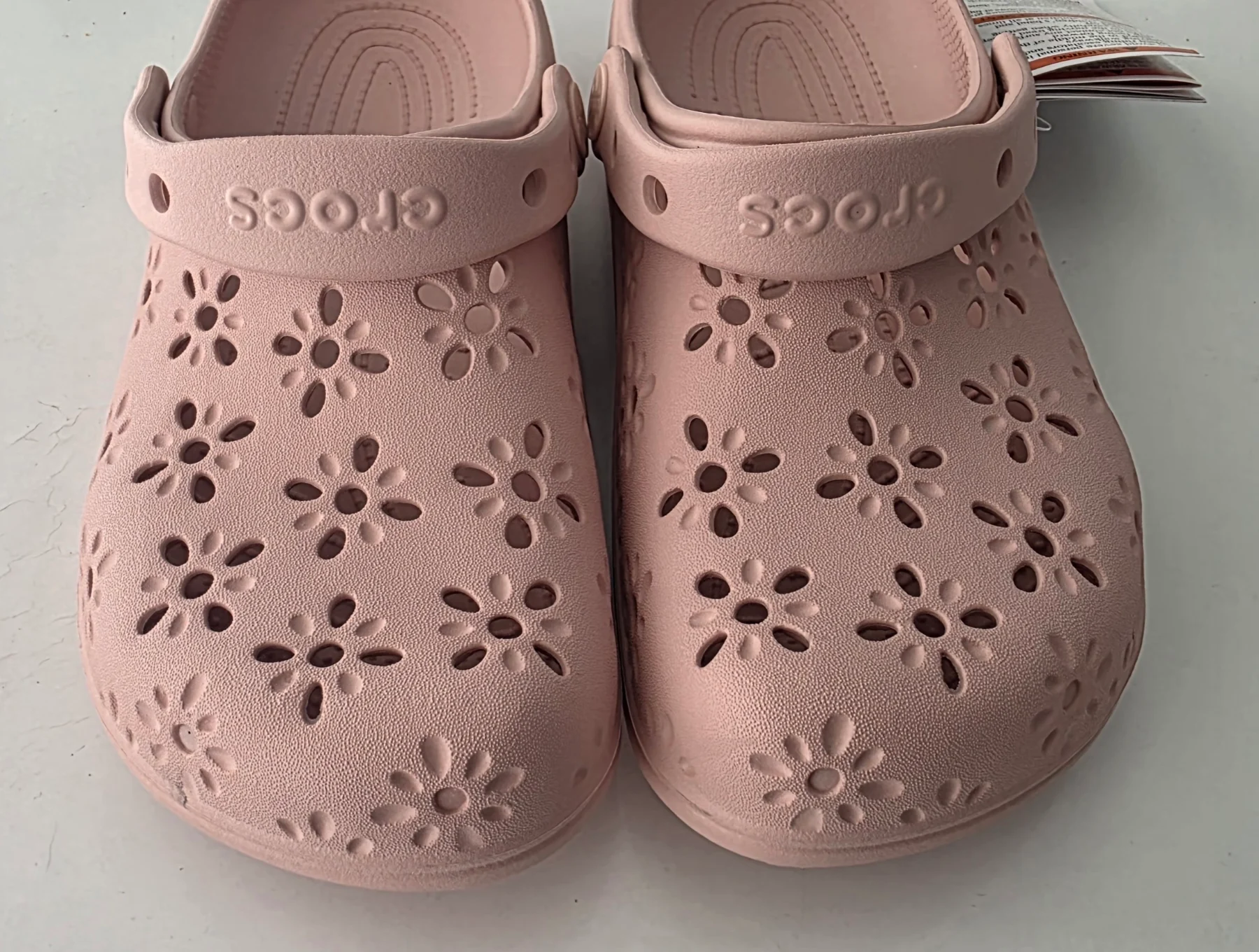 Women's Floral Rose Crocs, UK Size 5