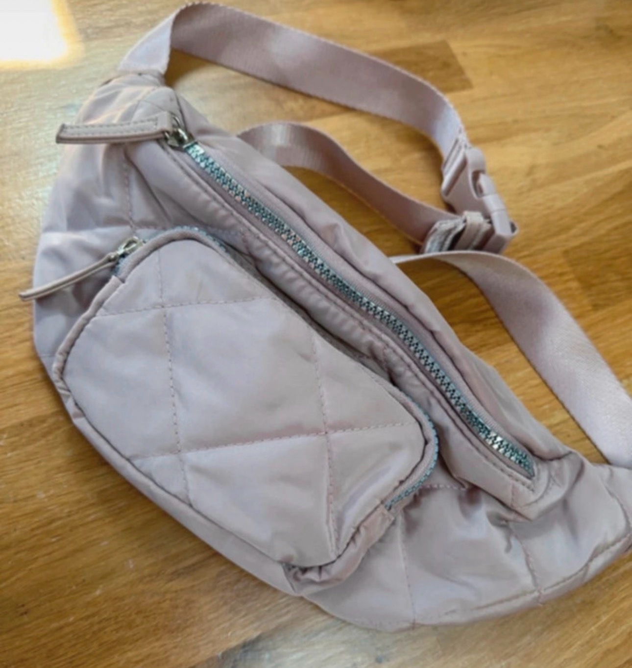 Waist Bum Bag pink concert safe smart holiday smart Fanny Pack waterproof, cross body bag