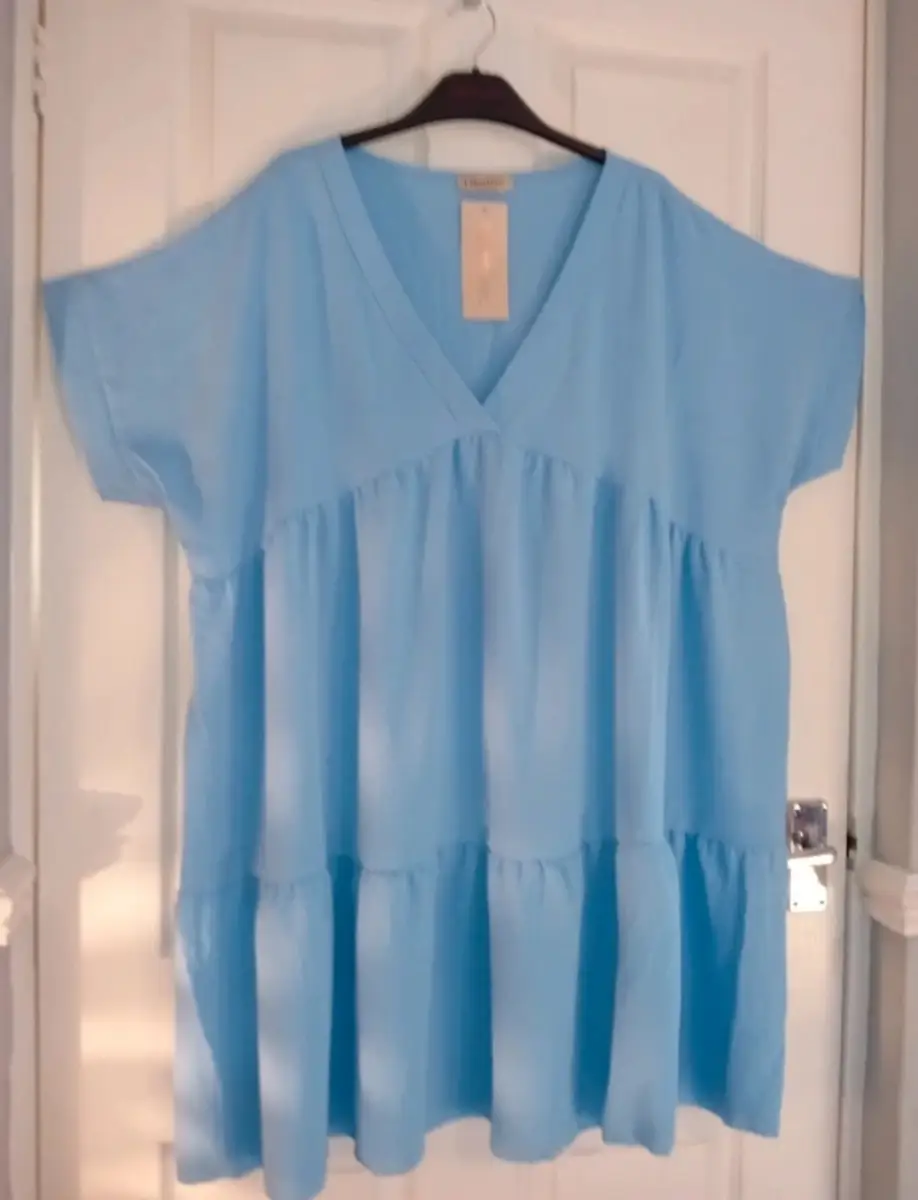 Ladies blue summer dress size 22/24