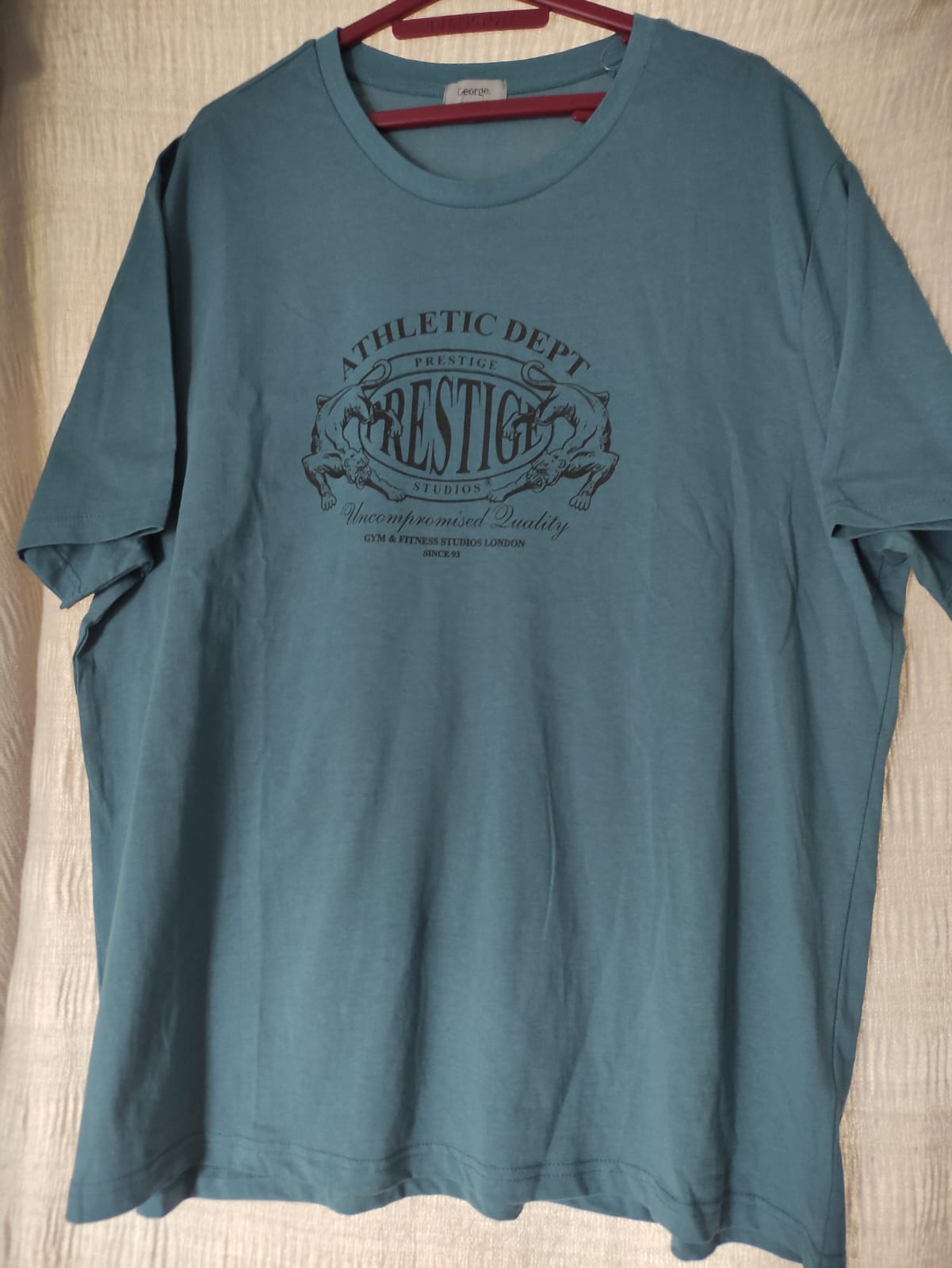 T-Shirt Mens 2XL Athletic Dept By George