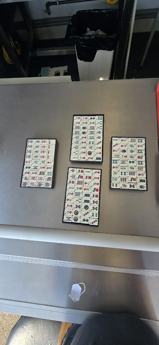 Vintage Japanese Mah Jong Set Futami Kogeisha Complete with Book – No Dice