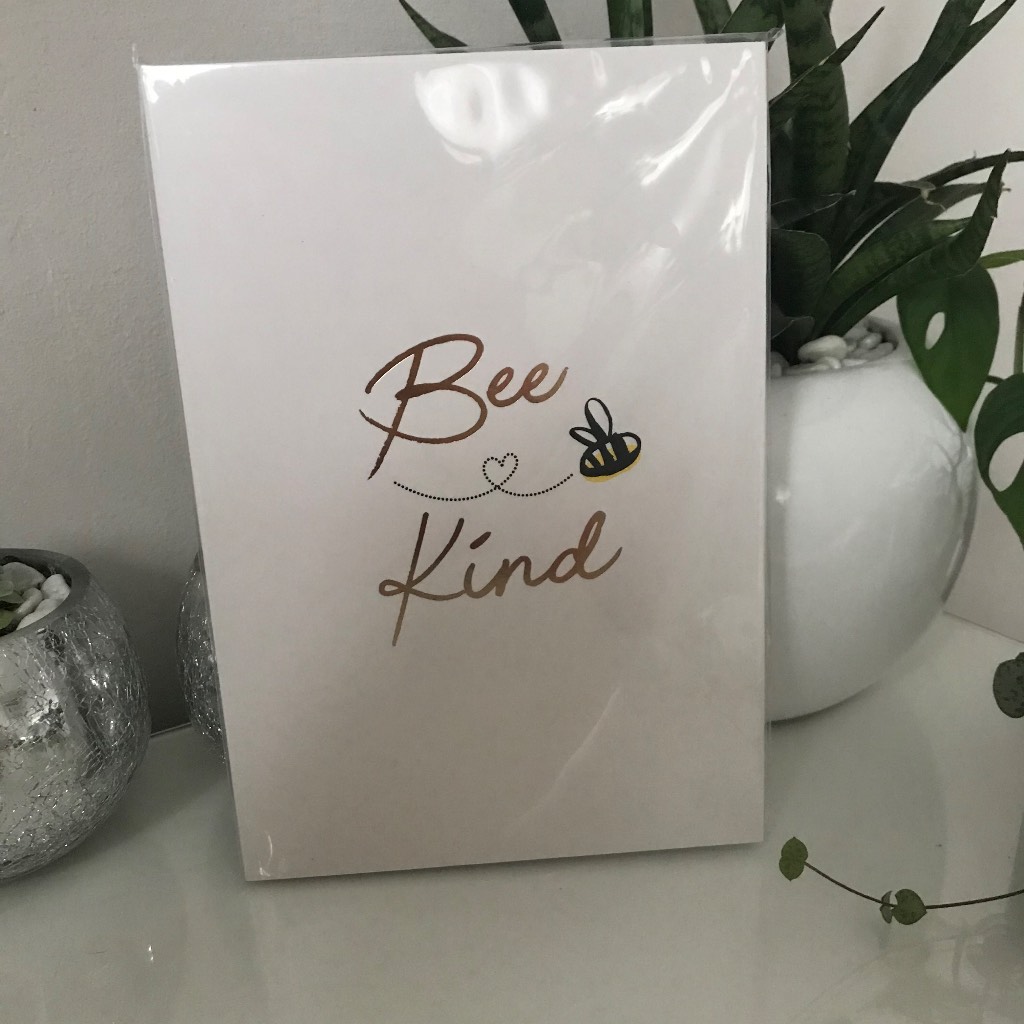 Be Kind Notebook Bee Kind Stationery Lined Paper Organiser Diary Arts & Craft