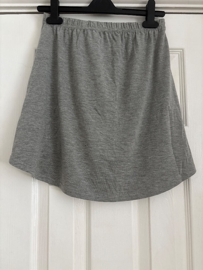 Ladies grey bandeau top size 8