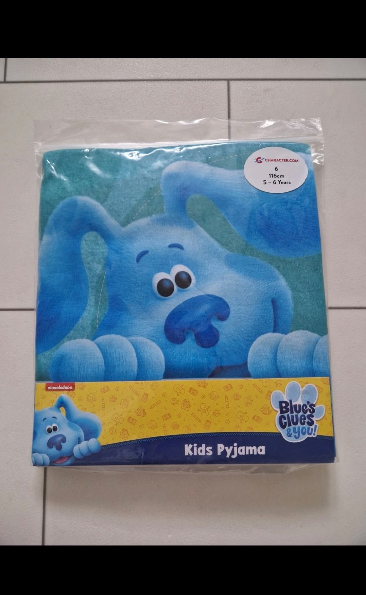 Blues clues kids pyjamas 5-6 years pjs bedclothes set Children’s Nightwear