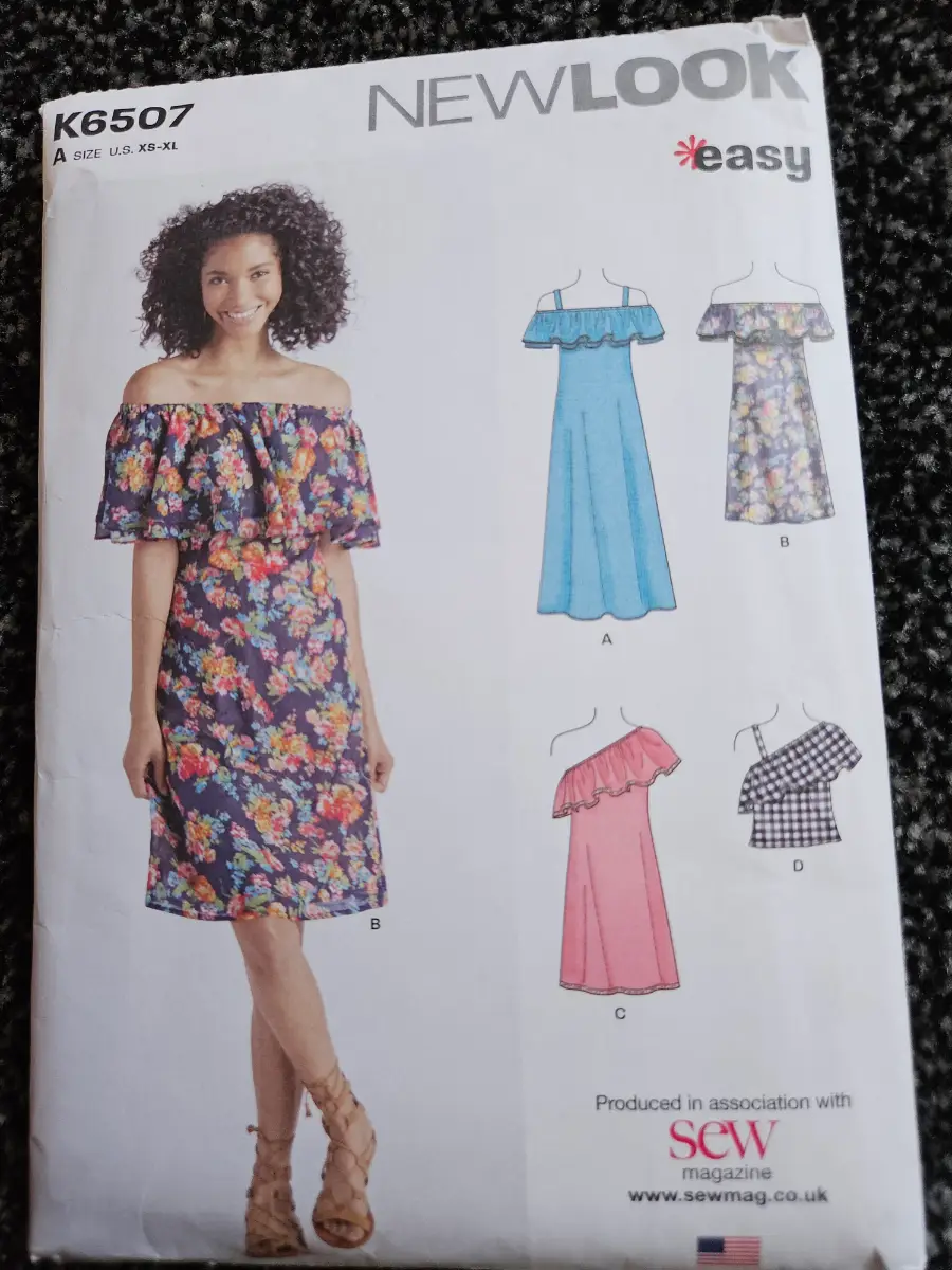 New Look sewing pattern K6507