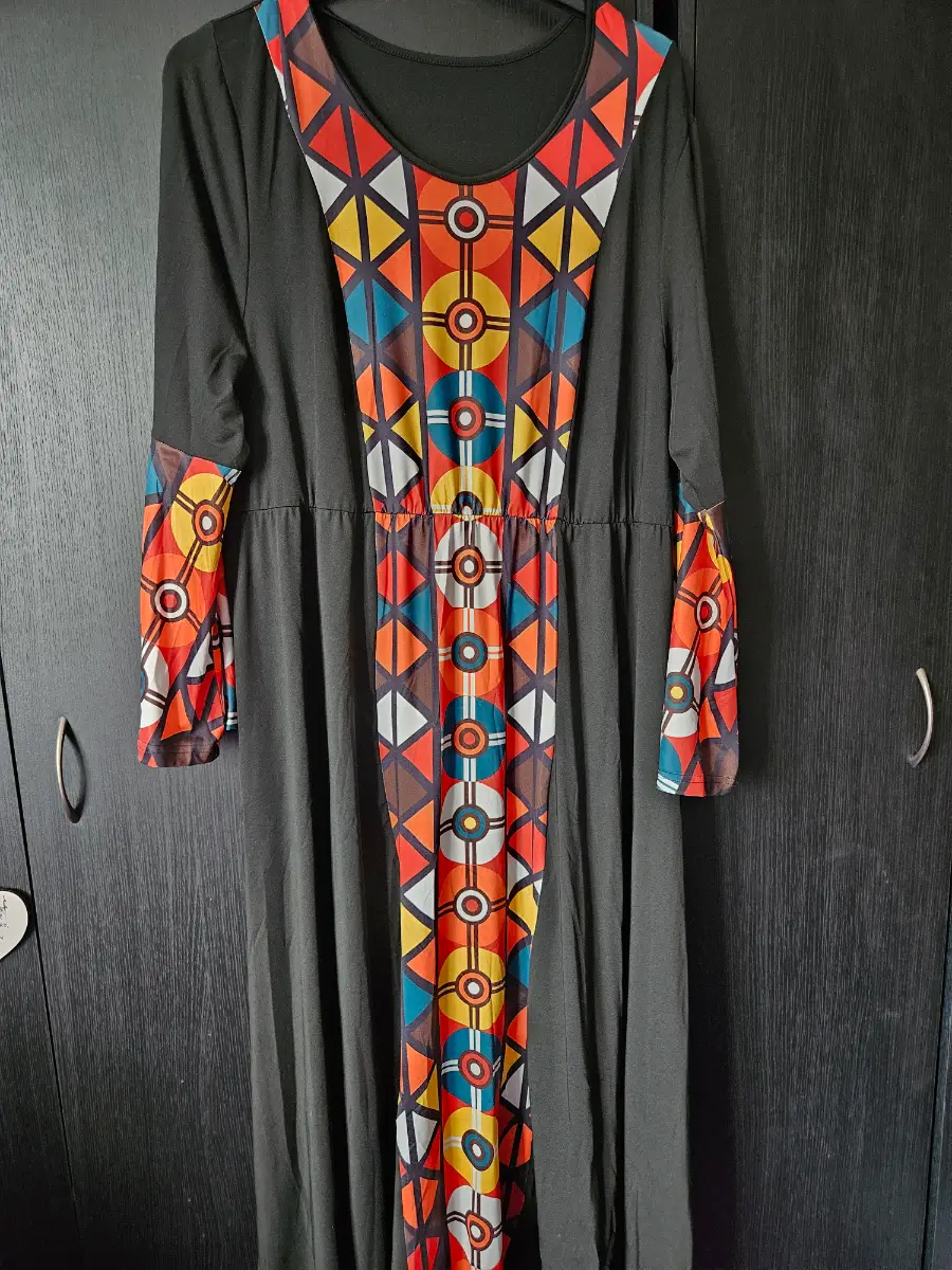 Womens long dress 3xl  black and muti colours