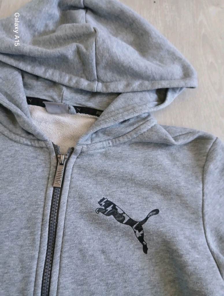 Puma hoodie jumper size 13years