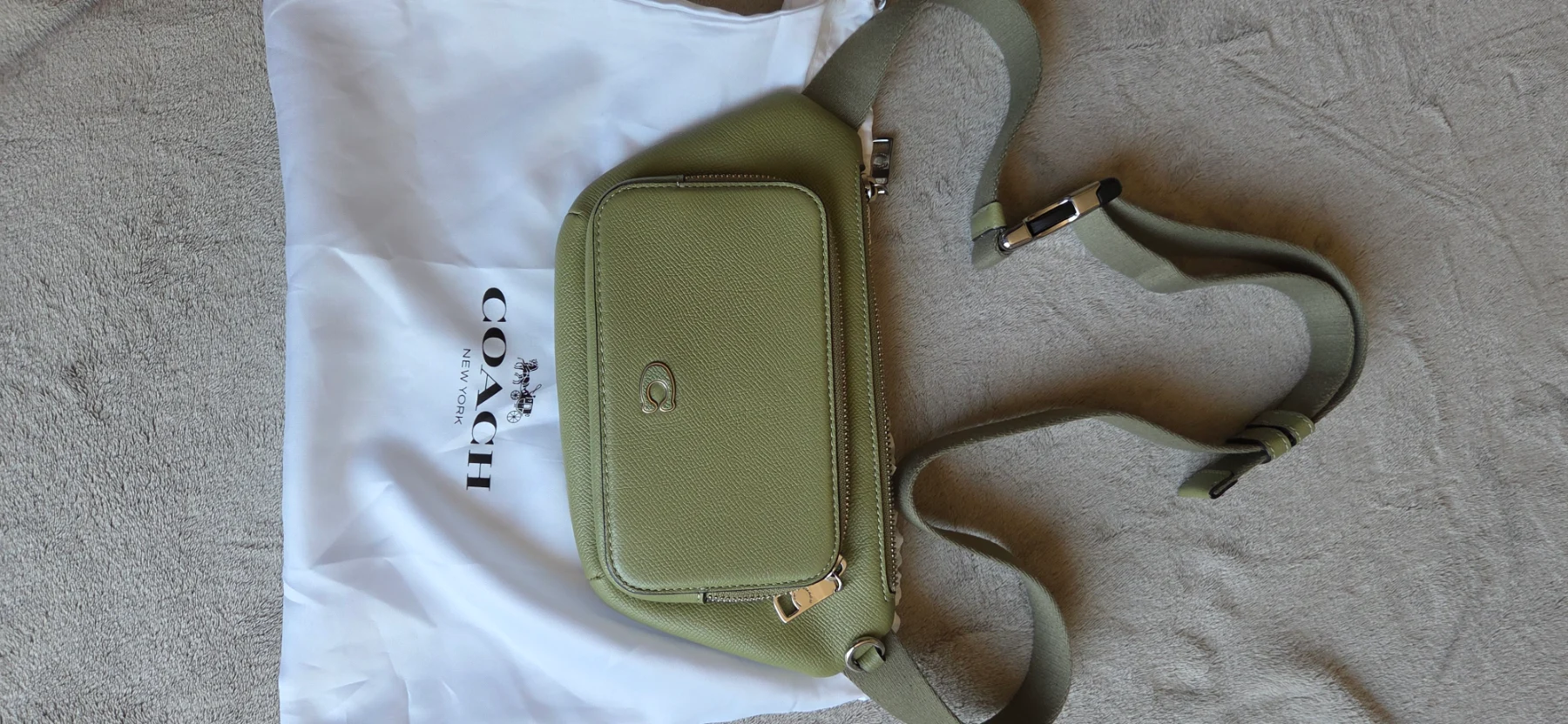 Coach Leather belt bag