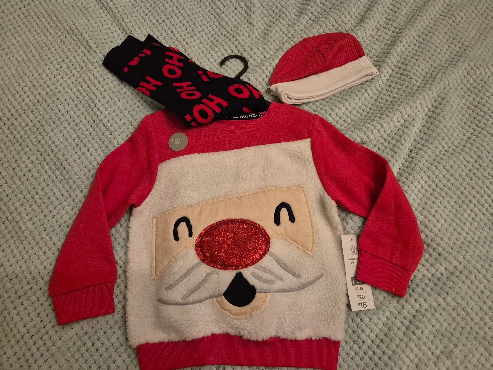 Boys santa christmas outfit BNWT 4-5yrs