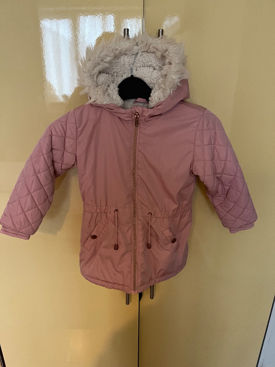 Age 3/4 lined coat with hood