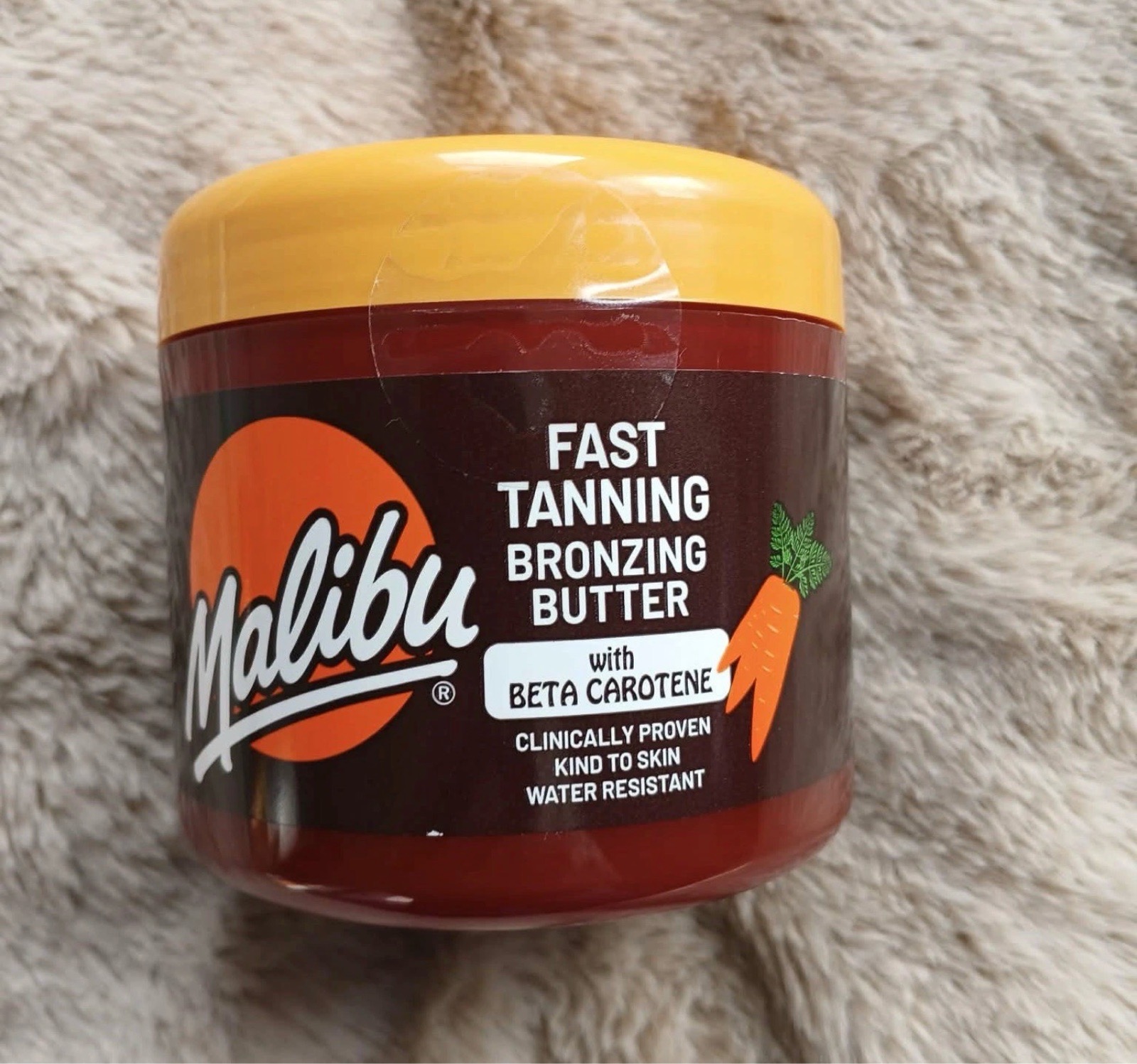 Malibu Fast Tanning Bronzing Butter Cream - 300ml Beta Carotene