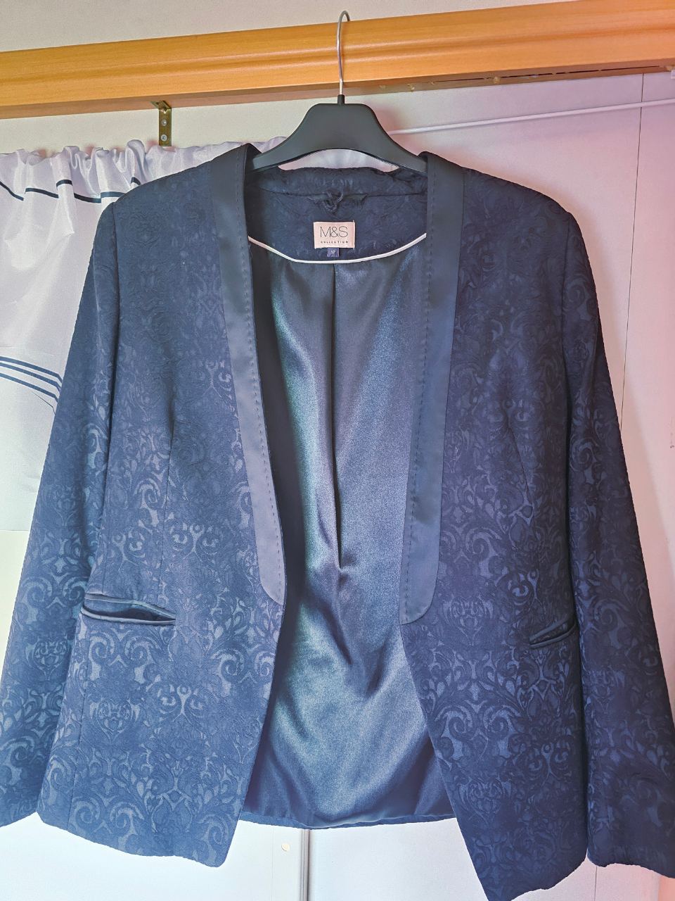 M&S jacquard/damask blazer size 12