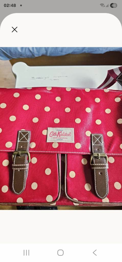 Cath kidston vintage satchel bag