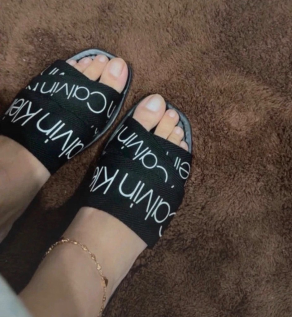 Calvin klein slippers for women