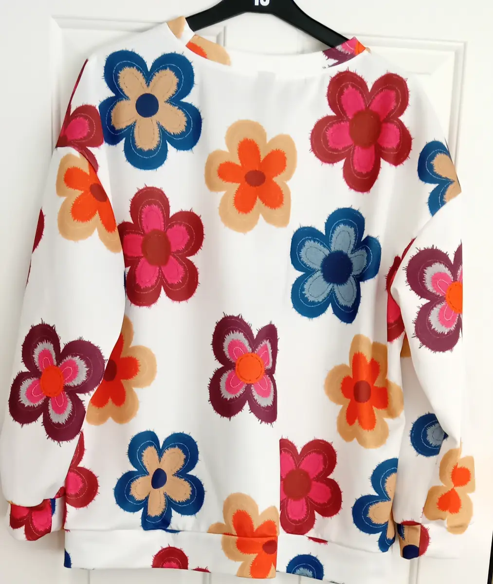 cute flower design top