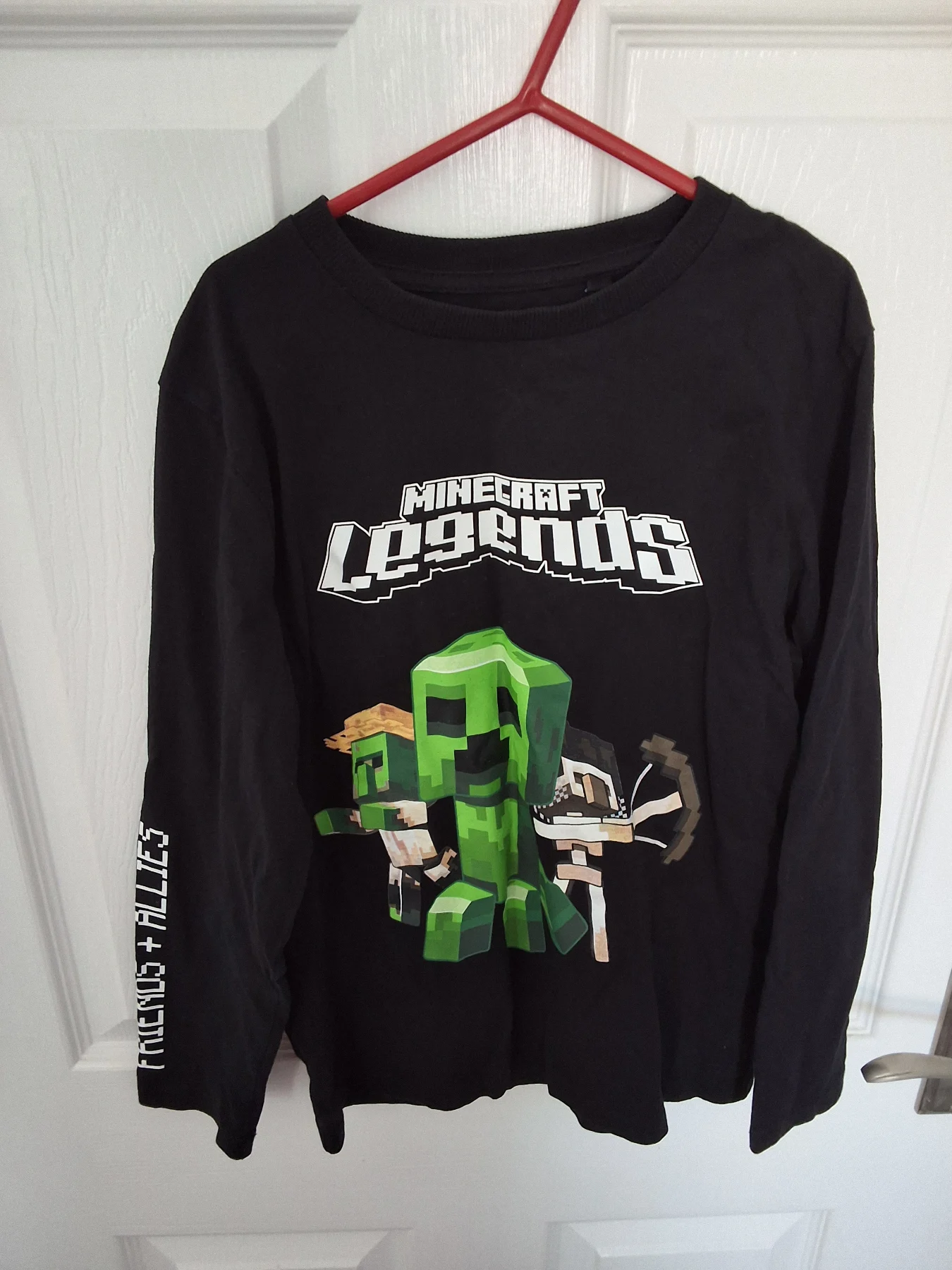 Boy's next long sleeve minecraft t-shirt size 9 years