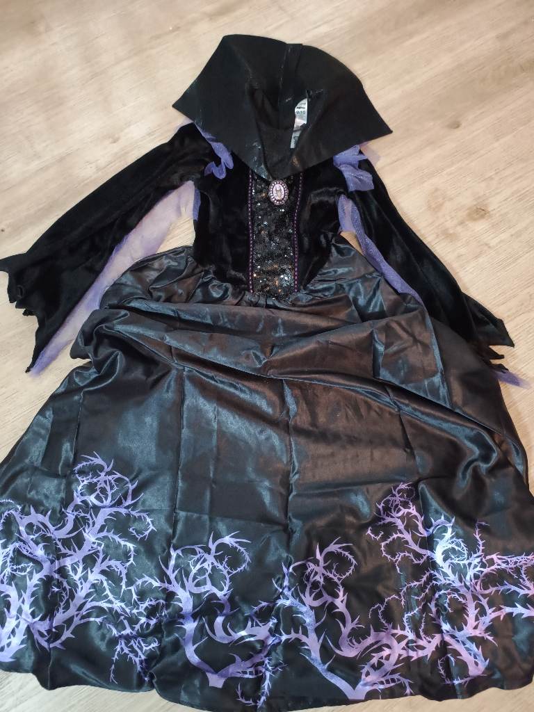 George disney maleficent fancy dress only costume for 9-10 yrs