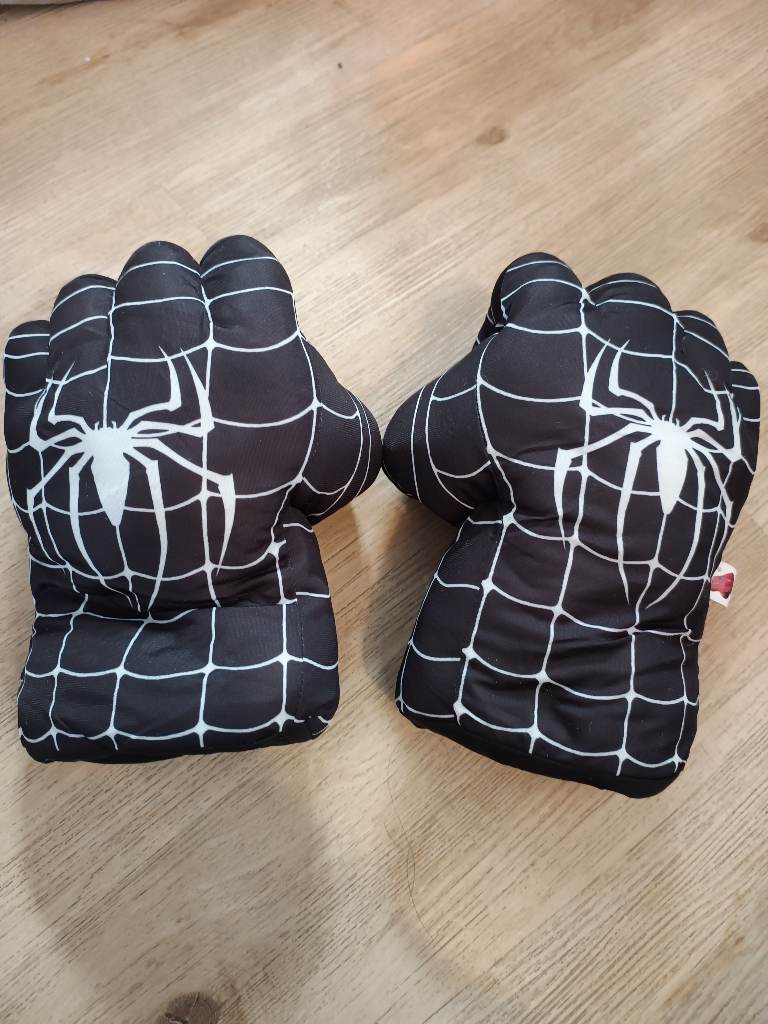 Spider superhero soft toy boxing gloves for cosplay