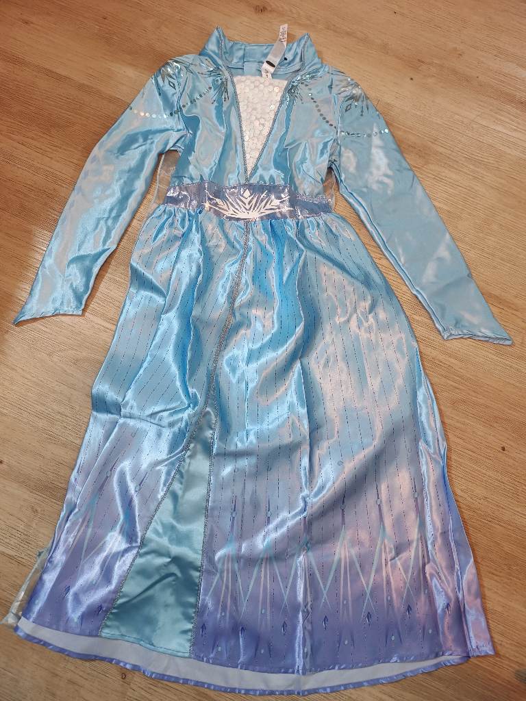 George Disney frozen elsa fancy dress costume for 9-10yrs
