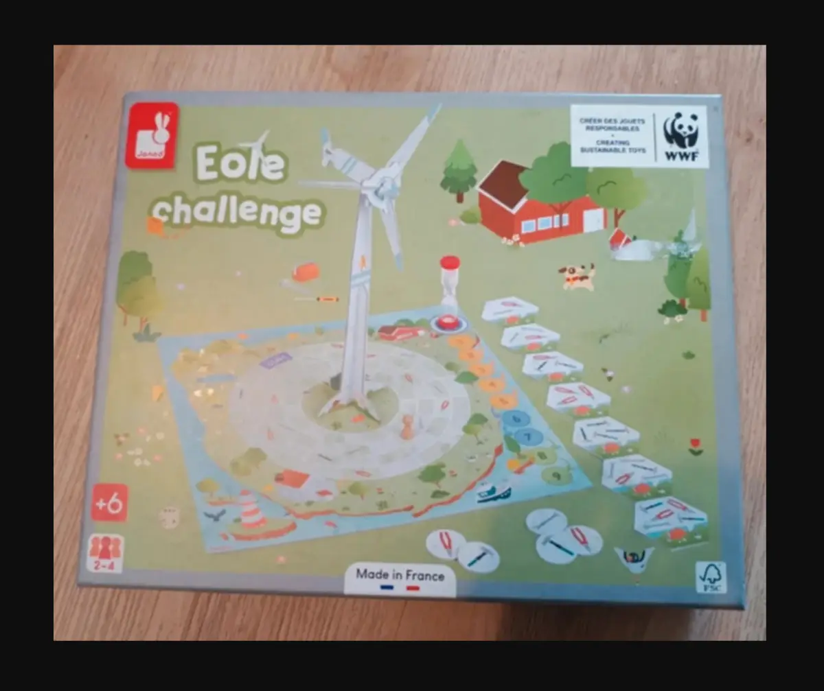 Janod Eole Challenge WWF Cooperative Board Game