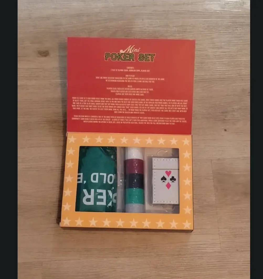 thumbsUp! Mini Poker Set – Texas Hold 'em