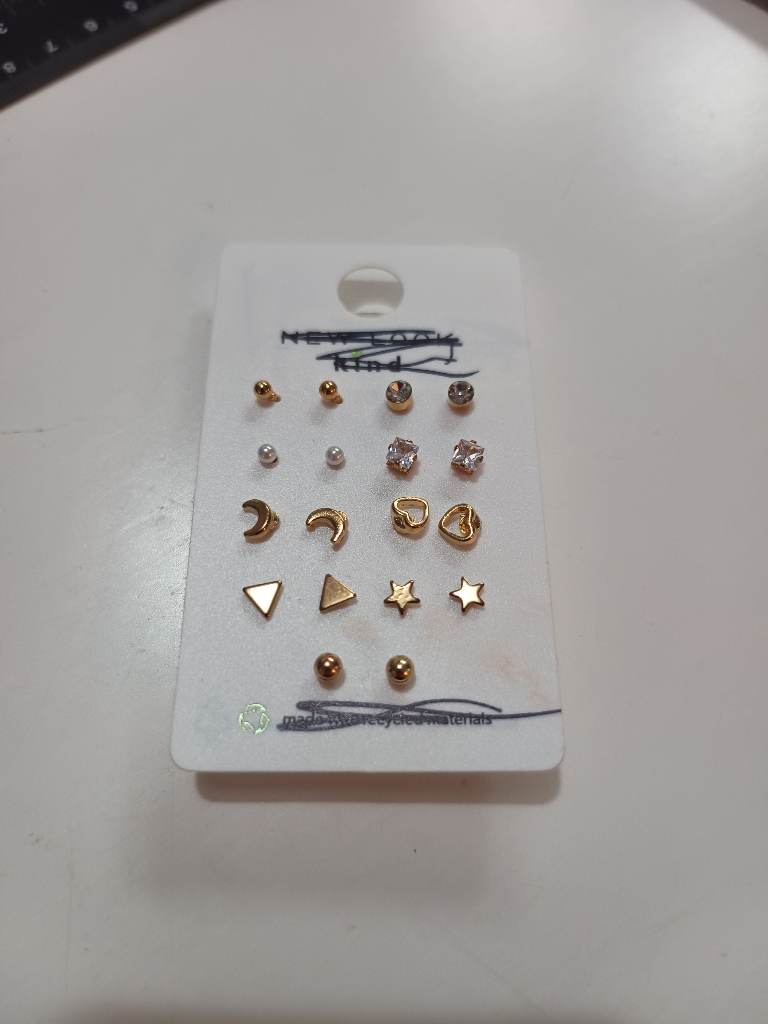 New look kind 9 pairs earrings pack