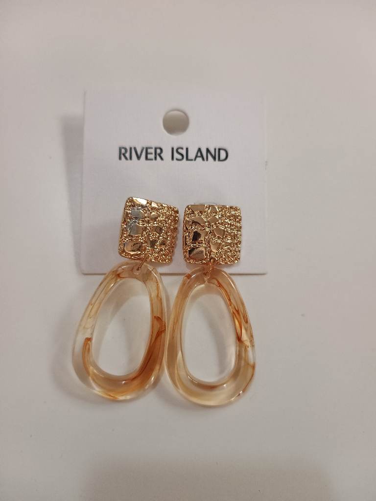 Riverisland long drop dangle earrings