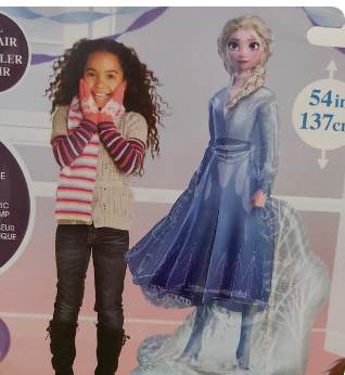 Frozen 2 JUMBO Foil Balloon, 137cm Tall Gaint Foil, Supershaped Queen Elsa Foil Balloon