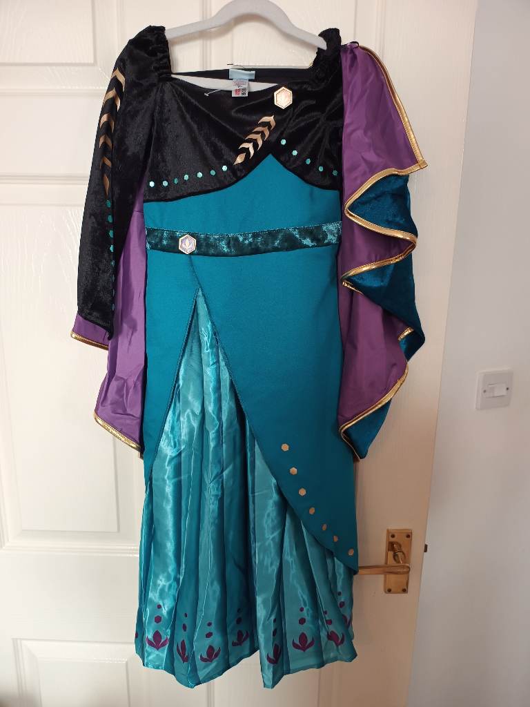 Tu Disney Frozen Anna costume fancy dress for kids 5-6yrs