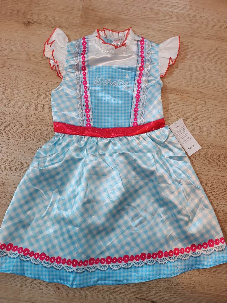 George Dorathy fancy dress only costume for 7-8yrs