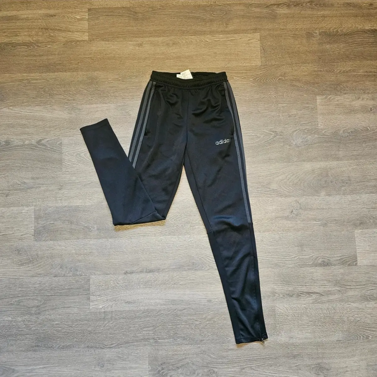 Adidas Black and Grey Climalite Track Pants Size XS Good Condition
