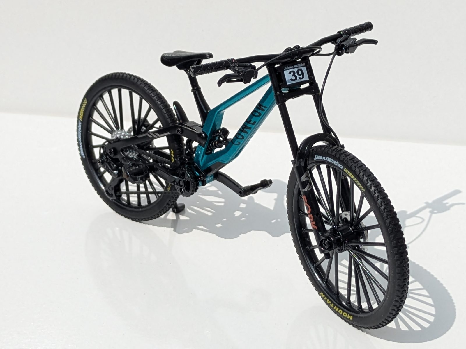 Alloy Mountain Bike Model Miniature Dual Suspension MTB Desktop Display Gift NEW