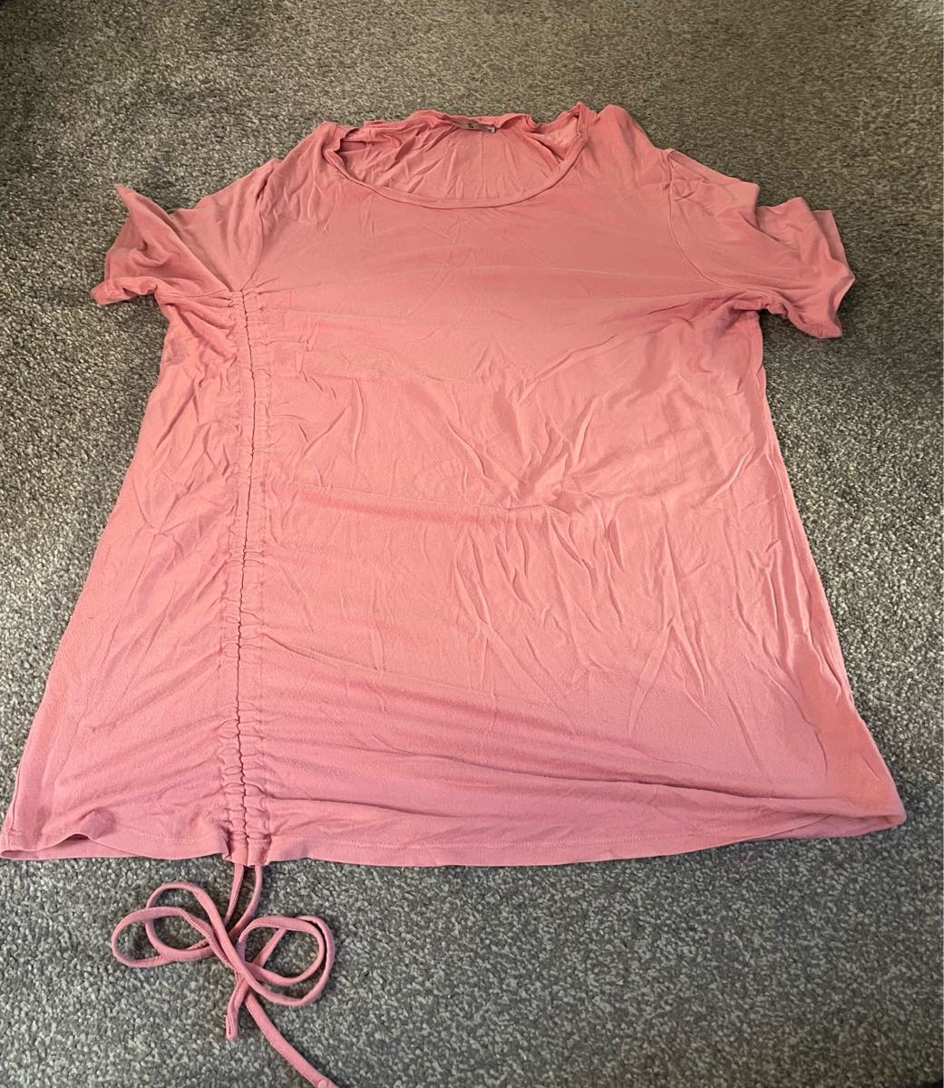 Ladies coral t shirt