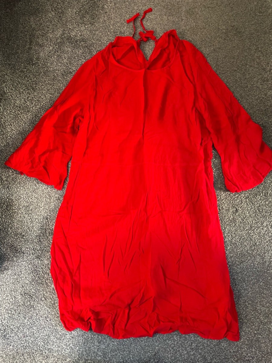 Ladies red dress