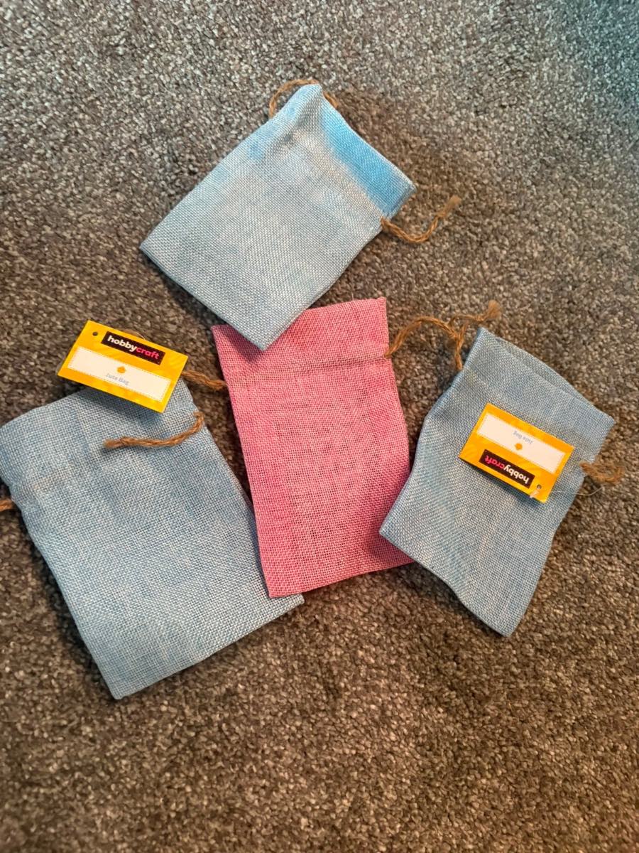 Small hessian bags