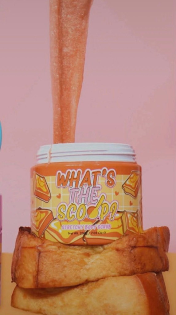 P-LOUISE what the scoop body scrub - French toast 🇫🇷🍞