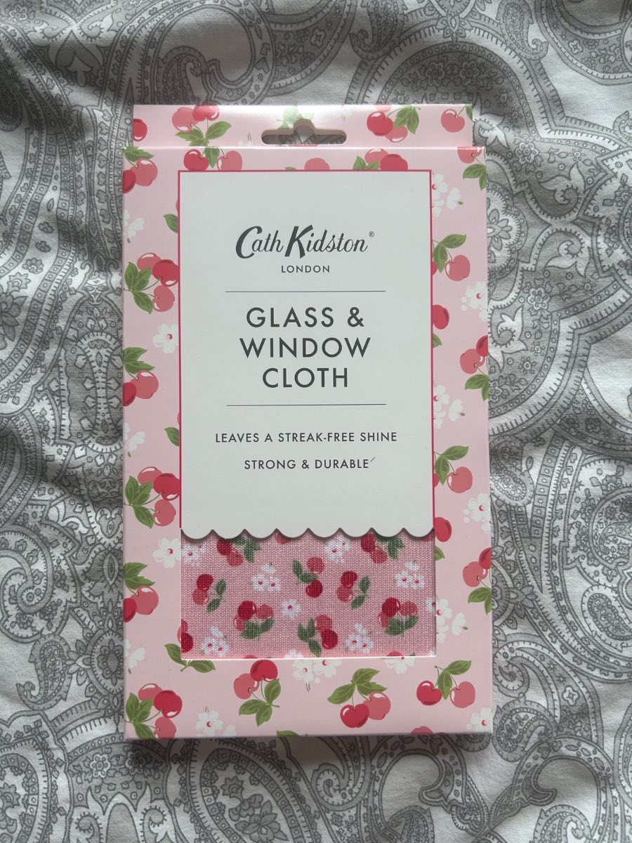 Glass and window cloth Cath kidston