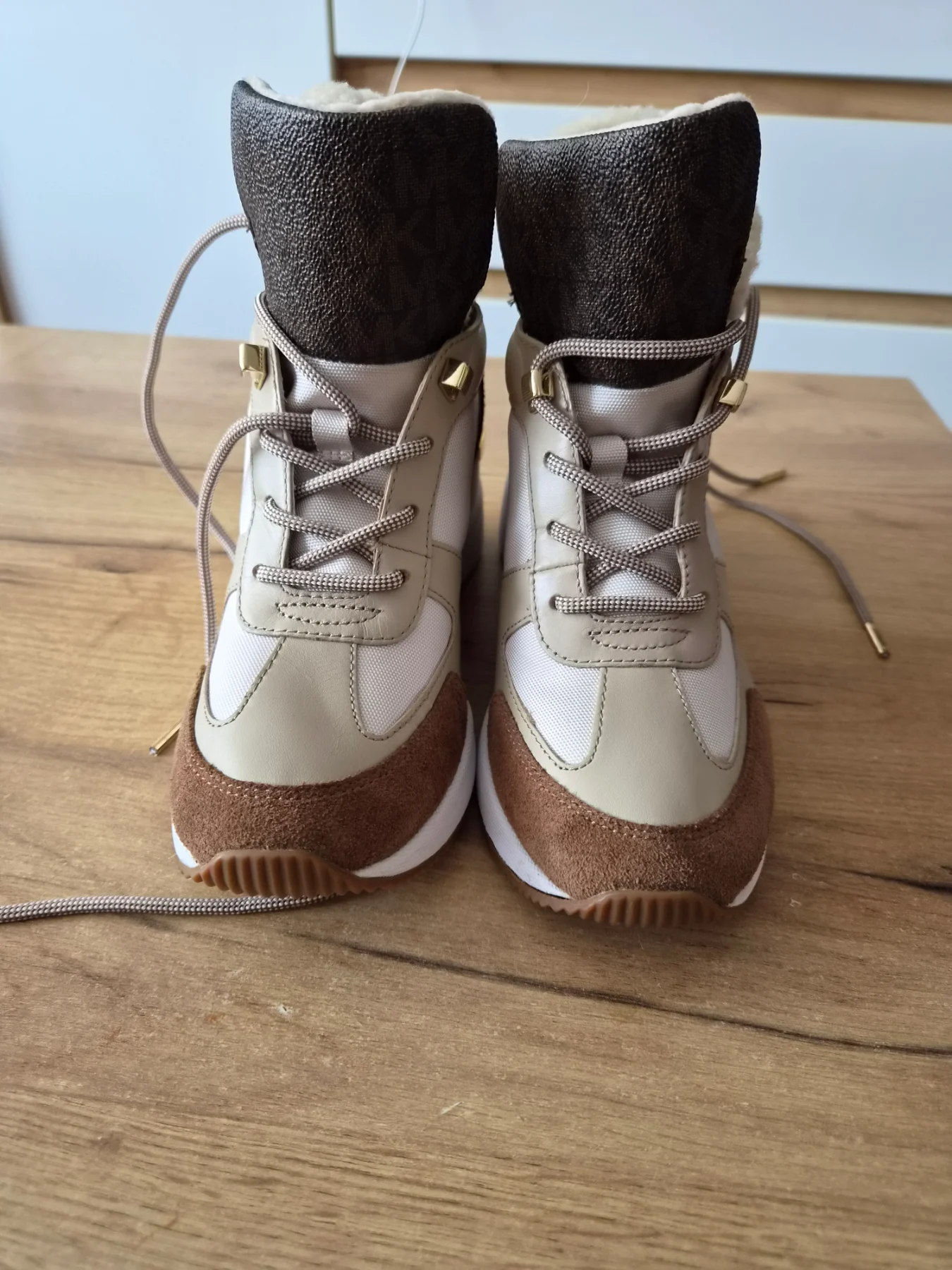 Michael Kors Liv Wedge Booties - Brand New - Size UK 4.5