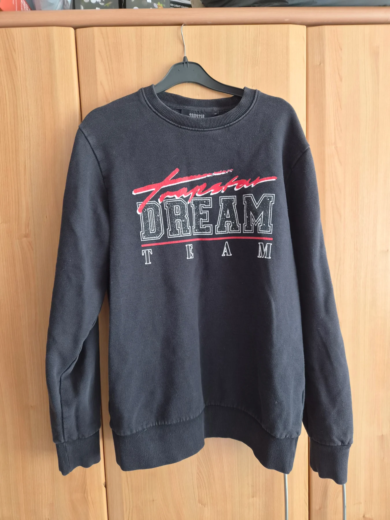 Trapstar Dream Team Black Sweatshirt Crewneck Jumper Old Label Size M